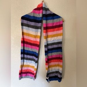 Crazy stripe scarf